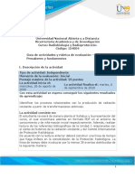 Guía de Actividades y Rúbrica de Evaluación - Fase 1 - Presaberes y Fundamentos PDF