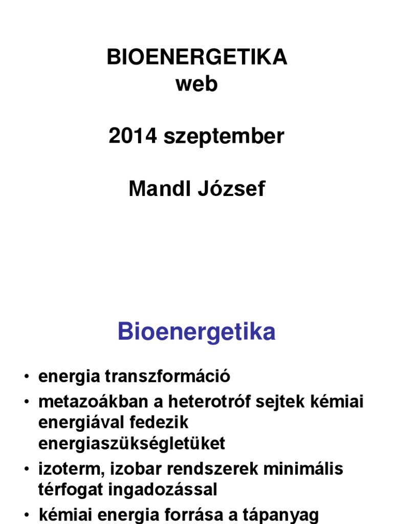 Biok2 Eload Bioenergetika1 | PDF