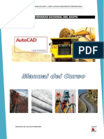 MANUAL DEL CURSO - AutoCAD Land Desktop 2009 PDF