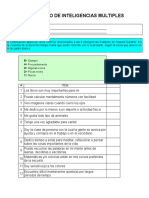 Inventario de Inteligencias Multiples