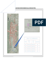 Croquis de Ubicación para Estación de Bombeo de Aall en Virgen Del Fátima