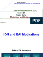 Email Address Internationalization (EAI) : Based On