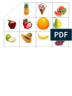 memorice frutas