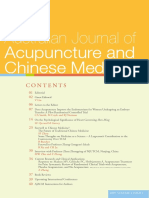 Australian Journal Of: Acupuncture and Chinese Medicine