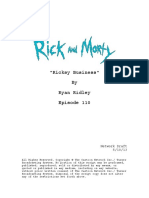 Rick and Morty 110 Ricksy Business 2014