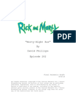 "Morty-Night Run" by David Phillips Episode 202: Final Animatic Draft 9/8/14