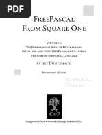 Free Pascal Square One Vol 1