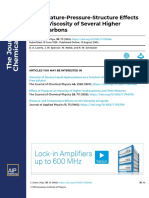 2004 - Temperature Pressure Structure Effects On The Viscosity of Several Higher Hydrocarbons PDF