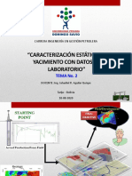 Clase - 10-08-2020 Tema 2 Caracterización Estática de Yacimiento Con Datos de Laboratorio