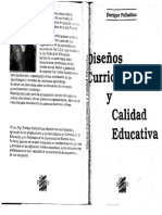 Diseños curriculares y calidad educativa