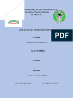 Portada Glosario Administracion Publica