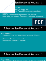 Flipped Classroom - Breakout Rooms