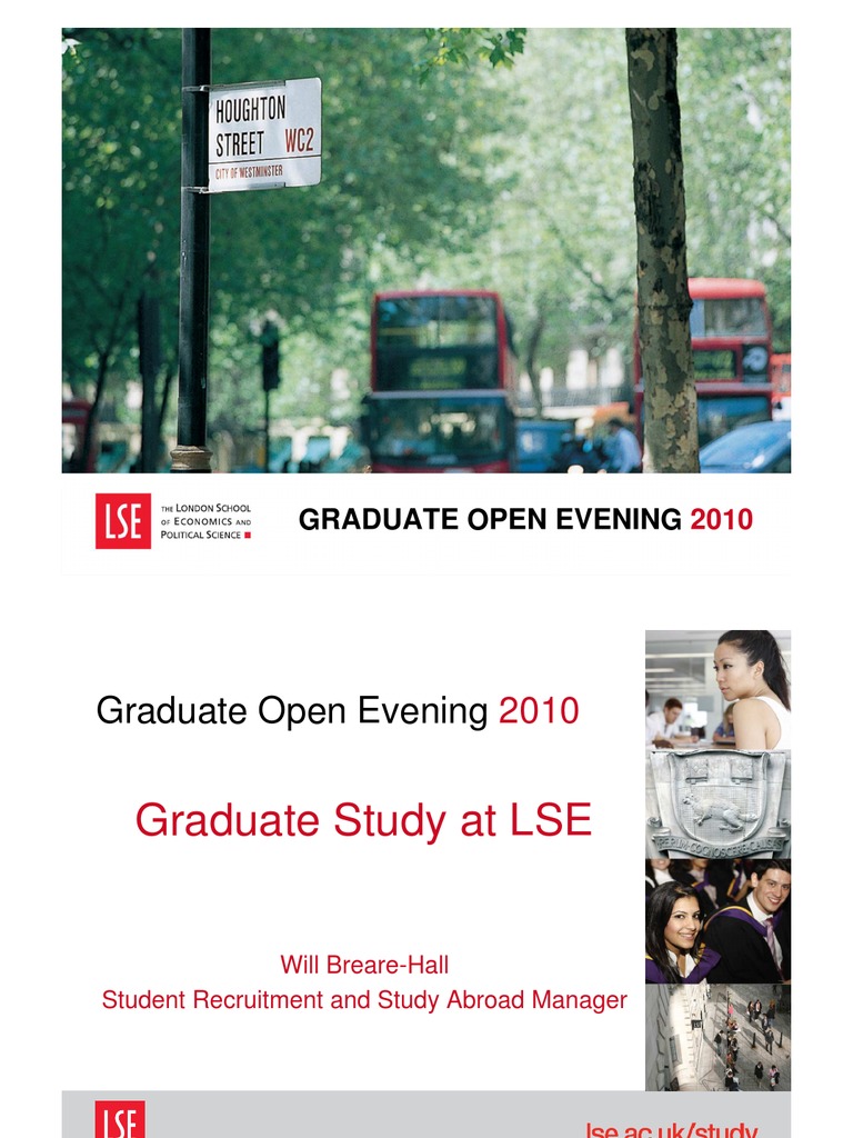 Graduate Study at LSE | PDF | London School Of Economics | Thesis