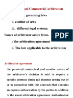 International Commercial Arbitration