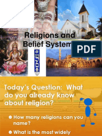 Religions and Belief Systems