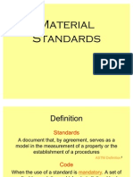 4 Material Standards
