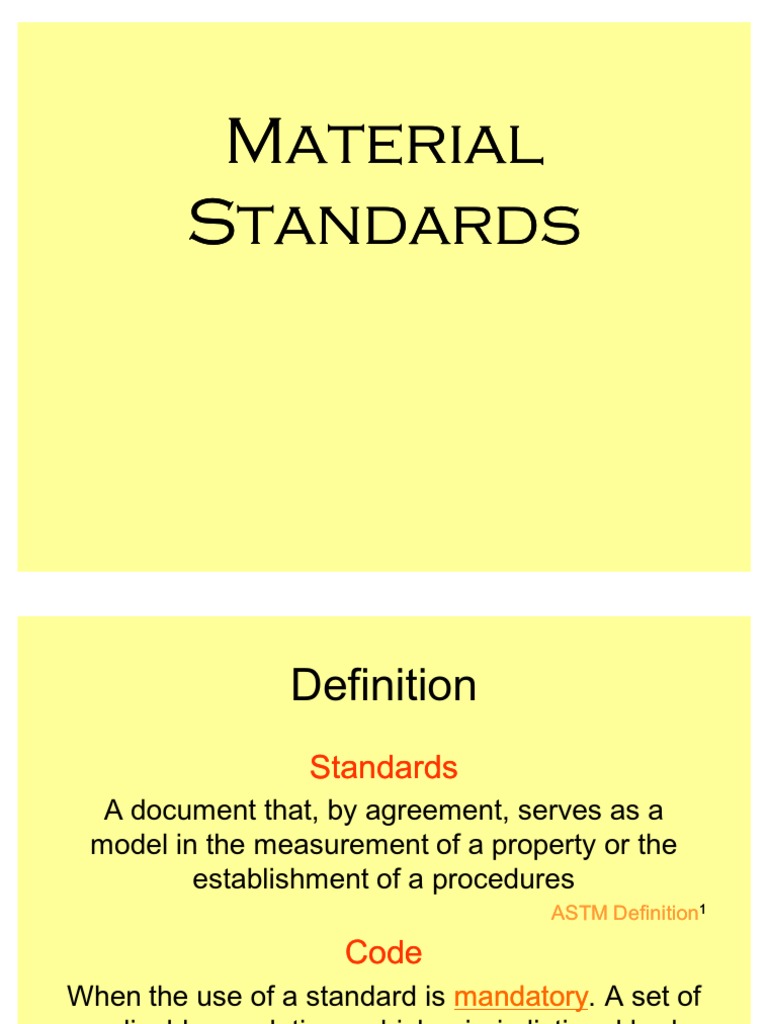 4 Material Standards Stainless Steel Chromium
