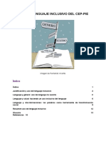 Guía Lenguaje Inclusivo CEP PIE PDF