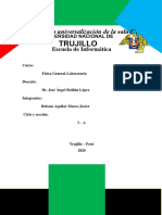 Informe Fisica-MRUV PDF