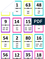 Domino Multiplicaciones PDF