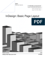 110 Pages Indesign: Basic Page Layout V2.0.0