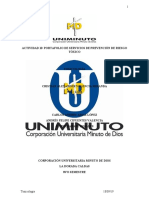 Actividad 10 Portafolio de Servicios de Prevención de Riesgo Tóxico