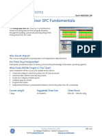 Proficy Shop Floor SPC Fundamentals: Intelligent Platforms
