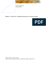 Módulo 3 - Teorías ASL La Elaboración de Teorías y Las Ciencias Sociales