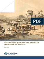 VIETNAM - DEEPENING INTERNATIONAL INTEGRATION and Implementing The EVFTA.