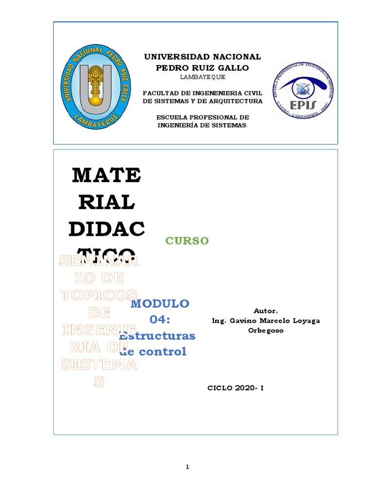 Estructuras de Control | PDF | Python (lenguaje de programación ...