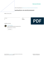 Impact of Urbanization PDF