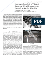 Design and Experimental Analysis of Flight Materials