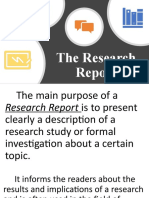 The Research Report