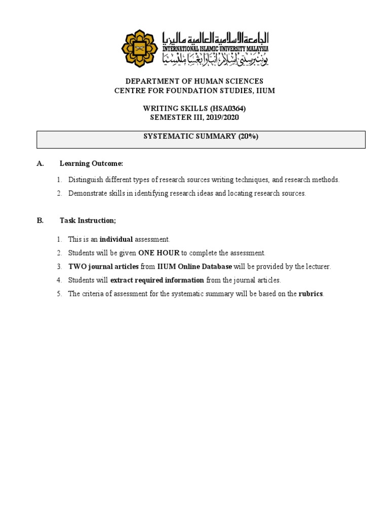 Iium thesis online image