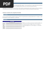 What Is Excel?: Common Scenarios For Using Excel Include