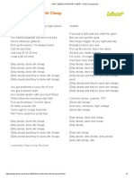 Dirty Deeds Done Dirt Cheap PDF