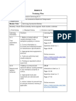 Training-Plan (Service Battery)