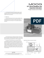 641 Series Installation and Operation Instruction: Proportional Control Valve