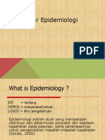 Pengantar Epidemiologi