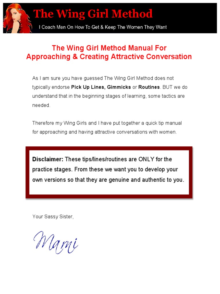 Wing Girl Method - #1 Trick To Get Any Woman Marni's Wing Girl