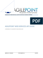 Agilepoint Web Services Api Guide: Enabling Next Generation Agile, Adaptive and Process-Managed Enterprise