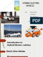 Hybrid Electric Vehicle: BY: Rishav Raj Avinash Ravi Shankar Sidharth Rao Siddhant Kr. Kandoi