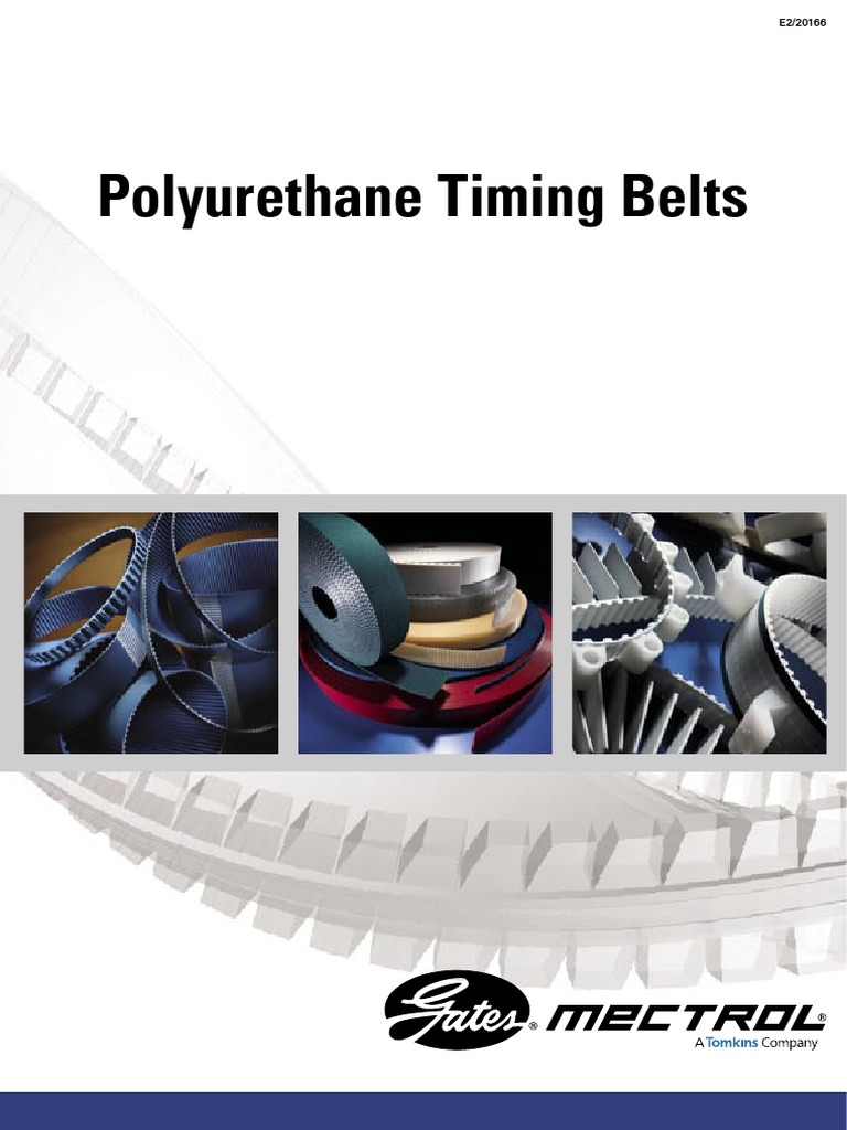 E2 Gates Mectrol Catalogue PDF Belt (Mechanical) Materials