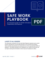 Safe Work Playbook: An Interactive Guide For COVID-19 Pandemic Preparedness and Response