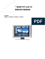 Service Manual: 30" Wide TFT-LCD TV