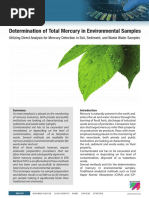 EPA Method 7471B: Mercury Analysis | PDF
