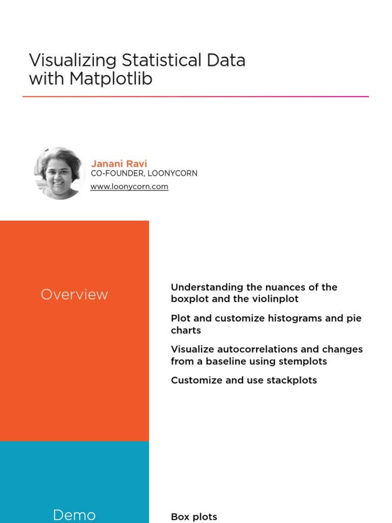 Visualizing Data with Matplotlib Techniques | PDF | Autocorrelation ...