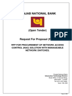 RFP For Procurement of Network Access Control (Nac) Solution With Manageable Network Switches