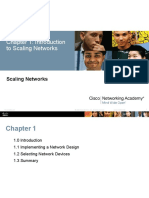 Chapter 1: Introduction To Scaling Networks