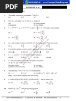 Complex Number Exercise Book PDF